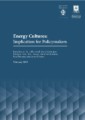 Icon of Energy Cultures Implications For Policymakers 2013